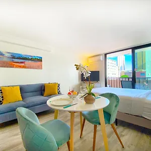  Apartment Cozy At Bamboo Close To Waikiki